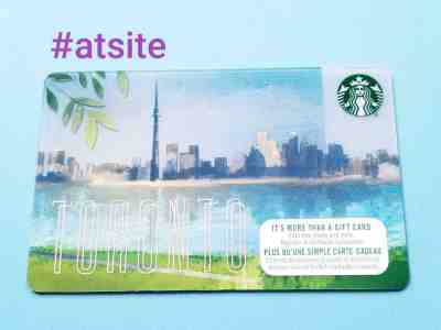 Starbucks Card 2016 Toronto City Diamond ? Print Mark MINT RARE - Sold on eBay Apr, 10th 2019 for $1.99