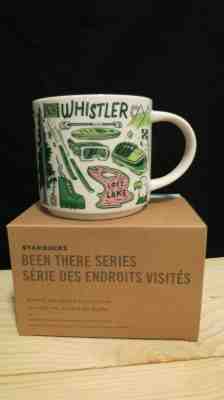 Starbucks Mug Whistler BEEN THERE Series NEW Bobsled BearSki Kayak Mountains - Sold on eBay Apr, 7th 2019 for $20.98