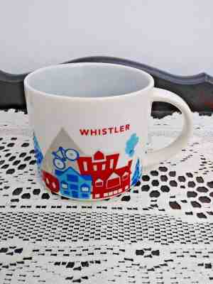 Starbucks Whistler Coffee Tea Mug Cup You Are Here Collection 14 Oz 2015 NWT  - Sold on eBay Apr, 6th 2019 for $30.00