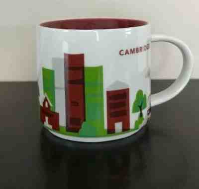 Starbucks Cambridge You Are Here Collection Coffee Tea Mug 2017 14 oz - Sold on eBay Apr, 8th 2019 for $14.99