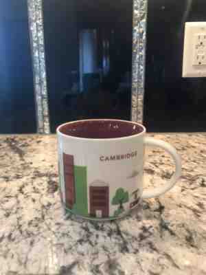 Starbucks You Are Here Collection Mug - CAMBRIDGE Massachusetts  - Sold on eBay Apr, 4th 2019 for $4.05