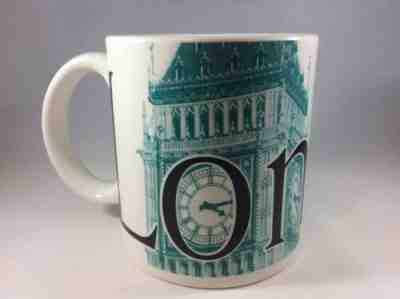 Starbucks 2002 White City London Big Ben Collector Series 20 oz Mug Cup  - Sold on eBay Apr, 9th 2019 for $18.95