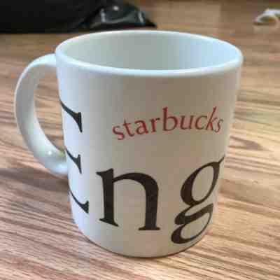 Starbucks Collector Series England City Mug 20 oz Lion Crest Coat of Arms - Sold on eBay Apr, 6th 2019 for $20.87