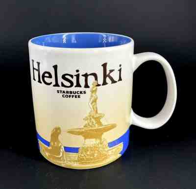 Starbucks Coffee Global Icon City Collector Series HELSINKI Mug Cup Finland 16oz