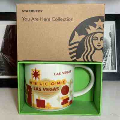 STARBUCKS COFFEE 2017 YAH You Are Here LAS VEGAS Collectors Series Mug 14 oz NIB - Sold on eBay Apr, 9th 2019 for $22.22