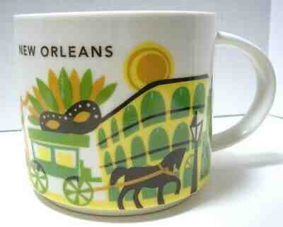 NEW ORLEANS LOUISIANA Starbucks Mug, Brown - You Are Here YAH Collection - Sold on eBay Apr, 8th 2019 for $21.00
