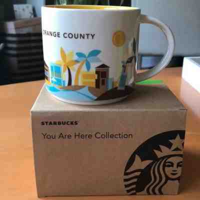 Starbucks YOU ARE HERE Collection ORANGE COUNTY Coffee Mug NIB - Sold on eBay Apr, 8th 2019 for $25.00