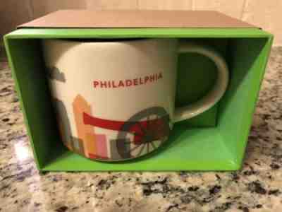 Starbucks Philadelphia Mug You Are Here Collection *NEW* *14oz* *Discontinued* - Sold on eBay Apr, 7th 2019 for $34.99