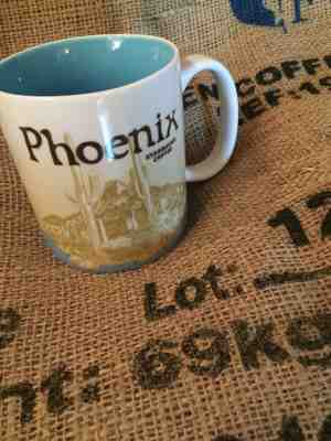 Starbucks Phoenix Arizona Coffee Mug Cup Global Icon Collector City Series 16 oz - Sold on eBay Apr, 9th 2019 for $11.00