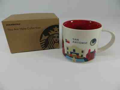 Starbucks You Are Here San Antonio Coffee Mug Tea Cup 2015 14 oz NIB - Sold on eBay Apr, 2nd 2019 for $18.95