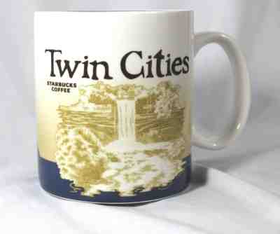 Starbucks Twin Cities Global Icon City Collector Series Coffee Mug Cup 16oz 2009 - Sold on eBay Apr, 9th 2019 for $15.00