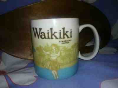 2011 Starbucks “You Are Here” Series Waikiki Mug - 16 oz  - Sold on eBay Apr, 8th 2019 for $15.50