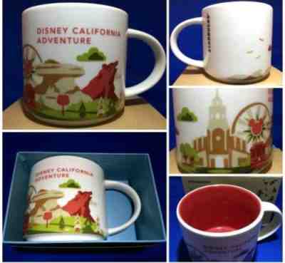 Disney Land Starbucks California Adventure Coffee Mug You Are Here Collectors  - Sold on eBay Apr, 7th 2019 for $12.95
