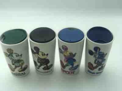 2017 Disney Set of 4 Magic/ Animal Kingdom, EPCOT , Hollywood Starbucks Tumblers - Sold on eBay Apr, 7th 2019 for $199.90