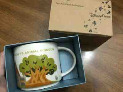 DISNEY ANIMAL KINGDOM Starbucks Mug - You Are Here Collection - NEW IN BOX - Sold on eBay Apr, 4th 2019 for $86.00