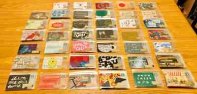 41 Starbucks Cards Rare Lot Holiday Christmas Lot 2014 Series Of 99 - Sold on eBay Apr, 17th 2019 for $22.99