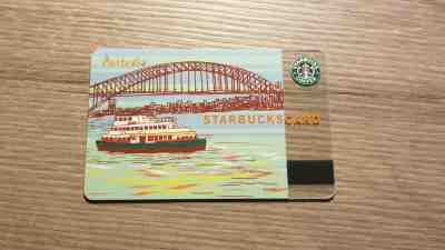 Starbucks Australia Sydney Harbor Bridge 6059 gift card. WILL COMBINE SHIPPING - Sold on eBay Apr, 16th 2019 for $20.00