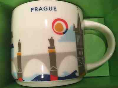Starbucks City Mug, PRAGUE, «You Are Here» Collection, SKU Code,14oz. - Sold on eBay Apr, 14th 2019 for $54.00