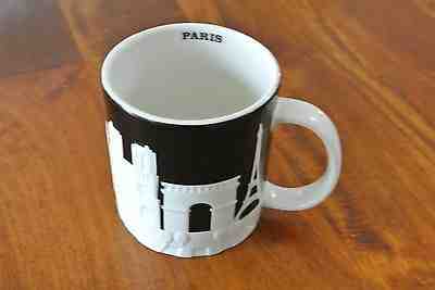 US Seller - New Starbucks Coffee Mug Relief City Collection PARIS France 16 oz. - Sold on eBay Apr, 16th 2019 for $41.99