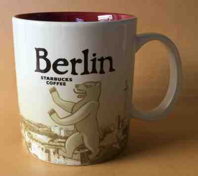 2016 STARBUCKS BERLIN CITY MUGs 16 OZ  - Sold on eBay Apr, 10th 2019 for $9.99
