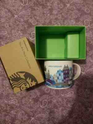 *NEW* Amsterdam Starbucks mug You Are Here YAH Series, unused - Sold on eBay Apr, 16th 2019 for $37.50