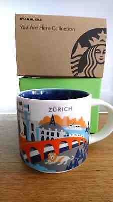 Starbucks Mug Zurich (Zürich / Zuerich in Switzerland) - You Are Here Series - Sold on eBay Apr, 11th 2019 for $36.90