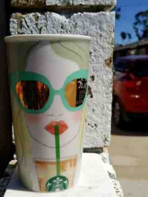  ??NEW Starbucks 2019 Los Angeles "LA Girl" Ceramic 12 Ounce Tumbler ?? - Sold on eBay Apr, 16th 2019 for $44.29