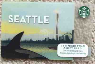 Starbucks 2015 Seattle Card - Sold on eBay Apr, 16th 2019 for $2.00