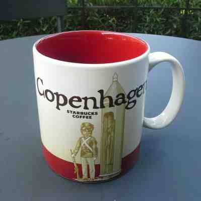 Original Starbucks City Mug 16 oz Copenhagen Series 2016 Denmark Discontinued - Sold on eBay Apr, 16th 2019 for $38.00