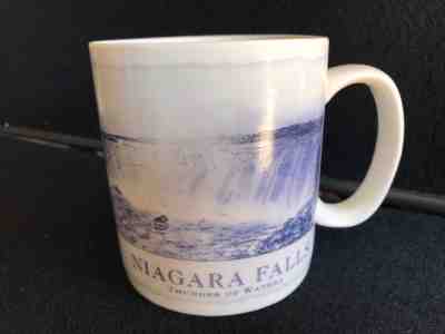 Starbucks Coffee Mug 18 oz NIAGARA FALLS THUNDER OF WATERS 2006 Architectural  - Sold on eBay Apr, 16th 2019 for $7.49