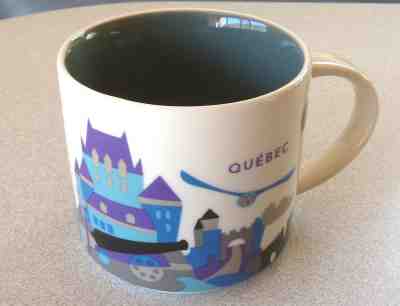 Starbucks Quebec Accent Mug You Are Here New in Box 2016 - Sold on eBay Apr, 12th 2019 for $22.00