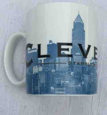 Starbucks 2002 Cleveland Skyline Series Coffee Mug, Series One, Barista - Sold on eBay Apr, 12th 2019 for $24.29