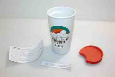 Starbucks You Are Here Denver Tumbler Travel Mug W/ Sku 11077385 - Sold on eBay Apr, 15th 2019 for $9.99