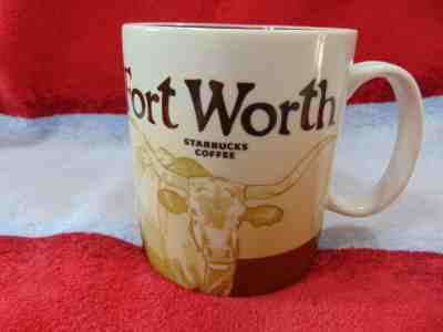 STARBUCKS  2009 FORT WORTH STARBUCKS COFFEE MUG COLLECTOR SERIES LONGHORN STEER - Sold on eBay Apr, 14th 2019 for $26.99