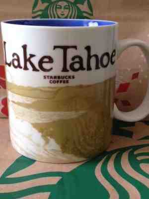 NEW Starbucks Lake Tahoe Icon 16 oz mug RARE! DISCONTINUED! - Sold on eBay Apr, 16th 2019 for $29.99