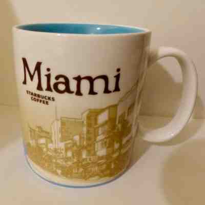 2009 Starbucks Miami Coffee Mug Collector Series 16 oz - Sold on eBay Apr, 14th 2019 for $10.51