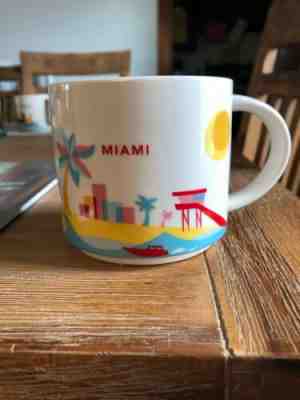 Starbucks You are Here Coffee Mug - Miami - Sold on eBay Apr, 13th 2019 for $7.30