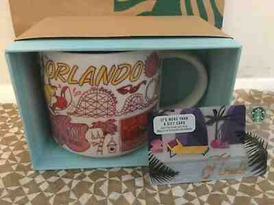 Starbucks City Mug, ORLANDO,  “BEEN THERE” Series, New, SKU Code, 14oz. - Sold on eBay Apr, 14th 2019 for $27.95