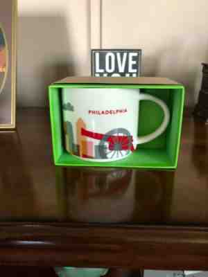 Starbucks You Are Here - YAH - Philadelphia Mug - DISCONTINUED.  Collectible. - Sold on eBay Apr, 15th 2019 for $6.65