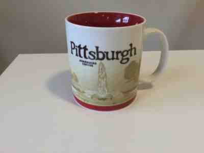 2009 STARBUCKS Pittsburgh GLOBAL ICON SERIES MUG 16oz. new with SKU attached - Sold on eBay Apr, 11th 2019 for $30.00