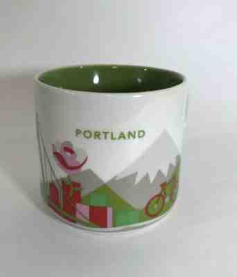 Starbucks Portland Oregon Mug You Are Here YAH Collection 14 Oz. 2015 Rose NEW - Sold on eBay Apr, 15th 2019 for $24.99