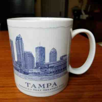 Starbucks City Mug Tampa FL Architecture Series 18 oz Coffee Tea Cup 2007 - Sold on eBay Apr, 3rd 2019 for $19.95