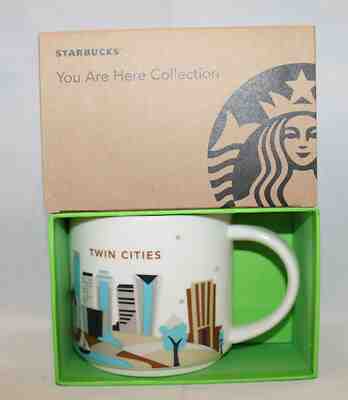 Starbucks You are Here Twin Cities Minneapolis St Paul Minnesota Coffee Mug Cup - Sold on eBay Apr, 14th 2019 for $44.99