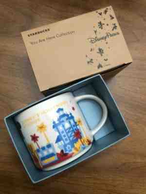 RARE RETIRED Disney World STARBUCKS Mug HOLLYWOOD STUDIOS You Are Here - NEW - Sold on eBay Apr, 11th 2019 for $36.00