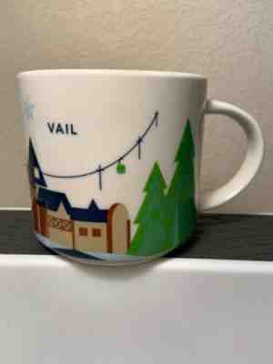 Starbucks "You Are Here" Coffee Mug YAH - Vail Colorado 2014 - Sold on eBay Apr, 10th 2019 for $5.50
