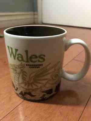 STARBUCKS Wales Icon MUG, 16 oz ceramic NEW - Sold on eBay Apr, 11th 2019 for $36.00