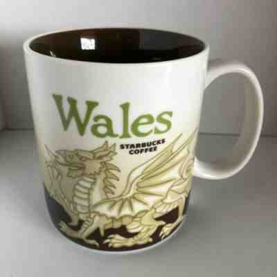 2010 Starbucks Cymru Wales Global Icon Collector Series Mug 16 OZ - Sold on eBay Mar, 24th 2019 for $39.95
