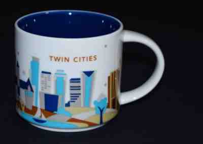 STARBUCKS YOU ARE HERE COFFEE MUG Twin Cities 2013 14OZ Minneapolis/St. Paul - Sold on eBay Mar, 27th 2019 for $16.99