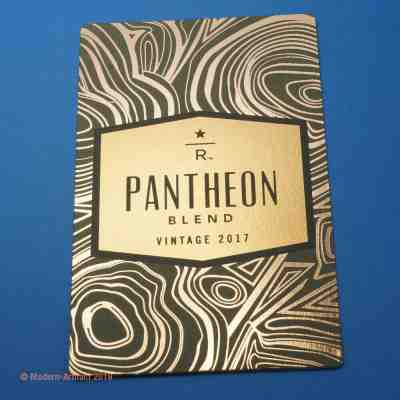 HTF  - 2017   Starbucks Reserve PANTHEON VINTAGE 2017  Coffee Taster Card  - Sold on eBay Mar, 28th 2019 for $17.50