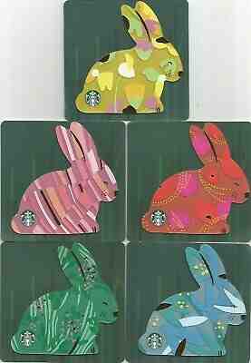 U.K. Starbucks cards  NEW * Happy  Easter / Rabbit * 2019   - Sold on eBay Apr, 23rd 2019 for $11.45